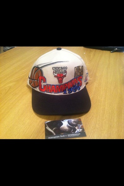 1996 Chicago Bulls Championship Locker Room Vintage Snapback