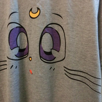 J-fashion Harajuku Sailor Moon Kitten Artemis Cute Face T-shirt SP140541 - Thumbnail 4