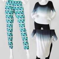 Patricia Print Pants - Thumbnail 1