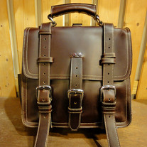 B-Night Leather Messenger