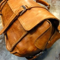 Leather Duffle Bag - XXL - heavy duty - Thumbnail 4