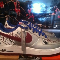 LeBron James Air Force 1s Size 12 - Thumbnail 1