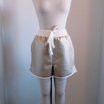 High-Waisted Vegan Leather Short