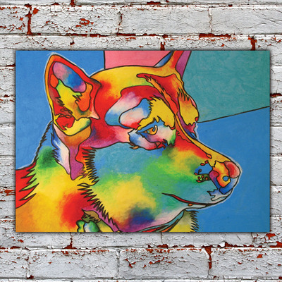 Haku (dog) 12x18 art print