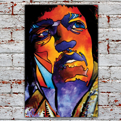 Jimi hendrix 1 12x18 art print