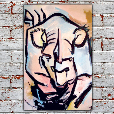 Rhino 12x18 art print