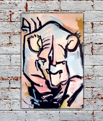 Rhino 12x18 Art Print
