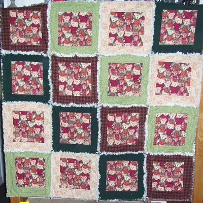 Boyd's bear rag quilt