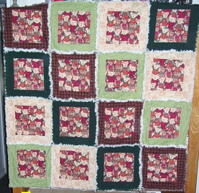 Boyd's bear rag quilt
