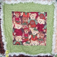 Boyd's Bear Rag Quilt - Thumbnail 1