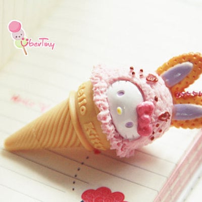 Hello kitty ice cream re-ment pen - Thumbnail 4