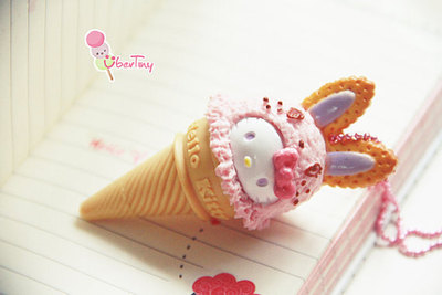 Hello Kitty Ice Cream Re-ment Pen