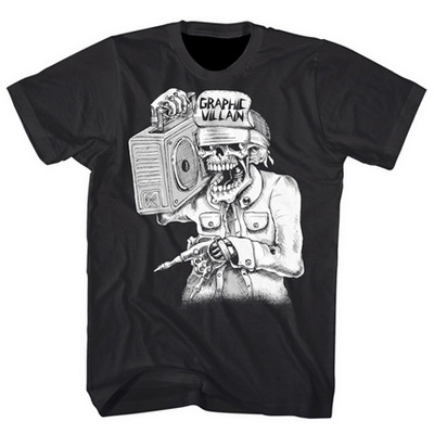 Graphic Villain Boombox Shirt