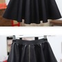 Faux Leather Skirt - Thumbnail 1