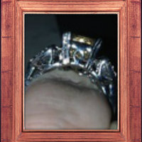 Gorgeous Peridot 10k White gold filled - Thumbnail 3