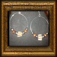 Beautiful Bronze style bracelet match with earring - Thumbnail 1