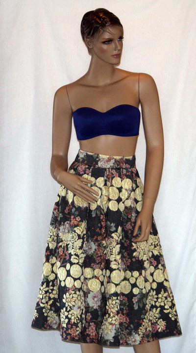 Full floral print Skirt