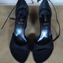 Fendi Black Monogrammed Wedges-1