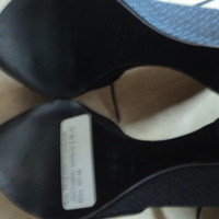 Fendi Black Monogrammed Wedges - Thumbnail 3