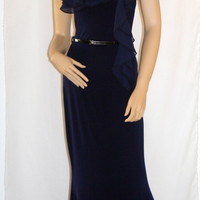 Single-shoulder gown - Thumbnail 3