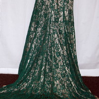 Embellished lace mermaid gown - Thumbnail 3