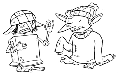 Goblins original art