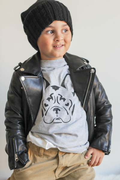 The French Bulldog Gray T-Shirt