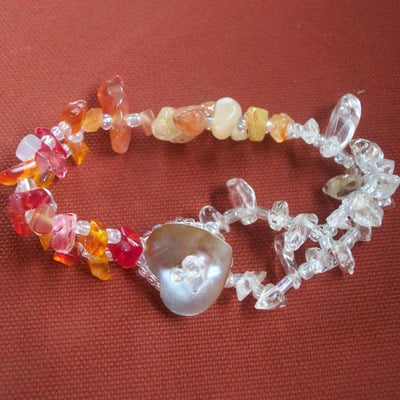 Abundance bracelet crystal healing 