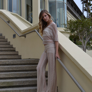 Nude Lace Pant