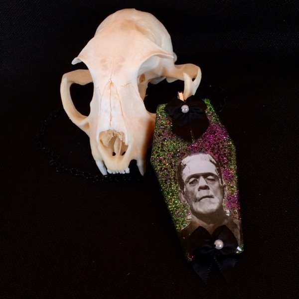 Monster Coffin Necklace