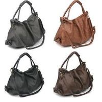  Hobo PU Leather Handbag Shoulder Bag  - Thumbnail 1