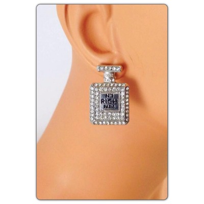 Perfume stud earrings -tde