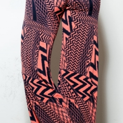 Eclectic wide leg pants 