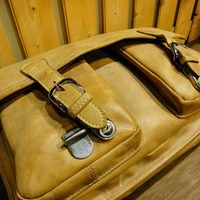 Tango Leather Messenger Bag - Thumbnail 1