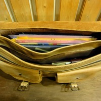 Tango Leather Messenger Bag - Thumbnail 4