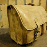 Tango Leather Messenger Bag - Thumbnail 2