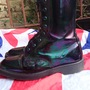 VERY RARE Langston Dr Doc Martens- Petrol Finish - UK 8*EU 42*USM 9*USL 10-2