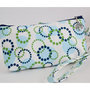 Large Zippered Wristlet/Clutch Accented with Ruffles and Scripture - Thumbnail 2