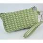 Large Zippered Wristlet/Clutch Accented with Ruffles and Scripture - Thumbnail 2