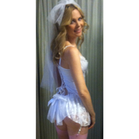 Naughty Nuptials Bride Costume - Thumbnail 2