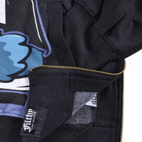 Filthy Dripped Crew Side Zip Up Sweatshirt - Thumbnail 1
