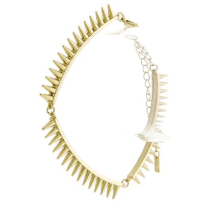 Trish - linked spike bracelet 