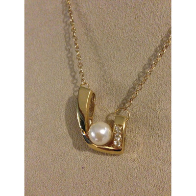 Gold Pearl Pendant