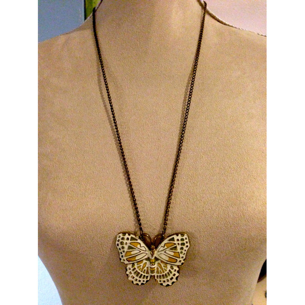 Butterfly Pendant on a Chain*