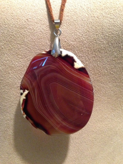 Brown Stone Pendant