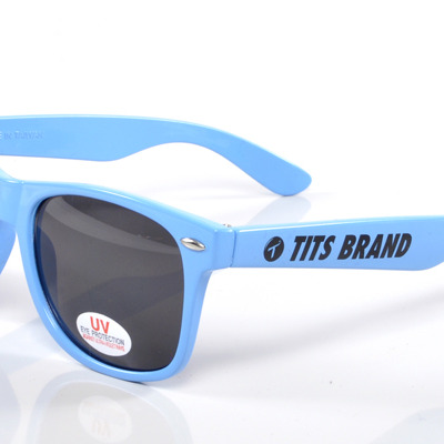 T.i.t.s. brand sunglasses retro frame tinted shades blue