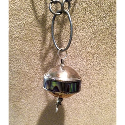 O ring chains with ball pendant