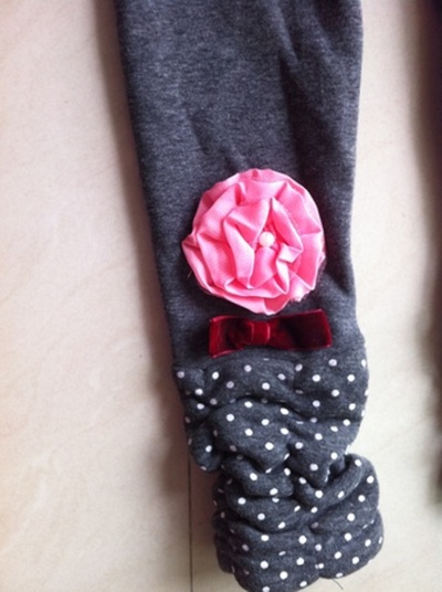 Children's clothing child baby legging female child trousers 100% cotton autumn and winter 