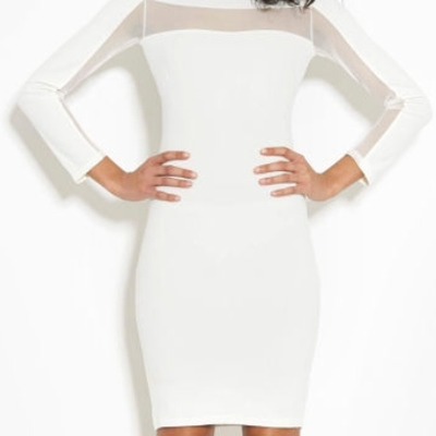 White mesh dress - Thumbnail 3