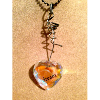 Dream heart pendant necklace*